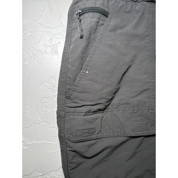 The North Face gray nylon utility shorts mens large gorpcore outdoors hiking - Picture 2 of 10